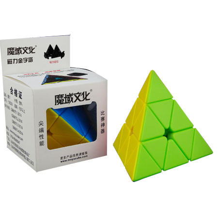 MoYu Magnetic Positioning Pyraminx Speed Cube Stickerless Magic Cube  Puzzle 
