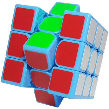Aufkleber auf 3x3 57mm Magic Cubes mit Rubik Shengshou Dayan kompatibel 