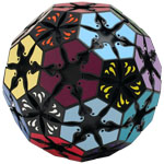 Verypuzzle Lovebird Magic Cube Puzzle Black
