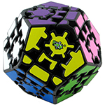 LanLan Gear Megaminx Magic Cube Black