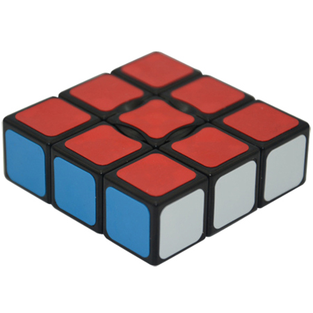 YongJun 1x3x3 Gold Ghost Magic Cube Twist Twist Puzzle Spielzeug Denkaufgabe 
