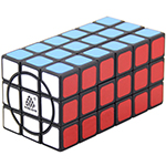 WitEden Super 3x3x6 Cuboid Cube Black