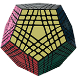 ShengShou Teraminx Magic Cube Black