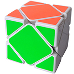 ShengShou Aurora Skewb Speed Cube White