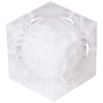 limCube Deformed 3x3x3 Centrosphere Cube Limited Edition Transparent