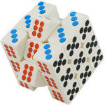 MoYu Dice 3x3x3 Magic Cube Puzzle