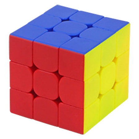 Elloapic Yuxin Little Magic 3x3 Speed Cube Yuxin 3x3x3 Magic Cube Puzzle Stickerless