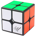 GuoGuan XingHen M 2x2x2 Magnetic Speed Cube Black