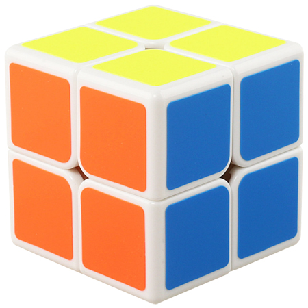 Shengshou Legend 2 layers  Magic Cube  Puzzle White 