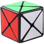 ShengShou Legend 8 Axis Dino Skewb Magic Cube Black