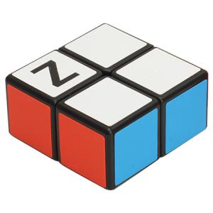 Geschwindigkeit Puzzle Denkaufgabe 1x2x2 Magic Black Farbige Pocket Cube 
