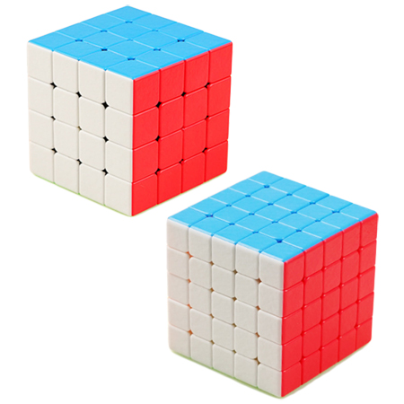 Shengshou Gemme Gem 2x2x2 3x3x3 4x4x4 5x5x5 Cube Magique Boîte Cadeau pour Enfants 