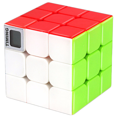 3x3x3 Stickerless Magic Cube with Timer_3x3x3_Cubezz.com: Professional Puzzle Store for Magic Cubes, Cubes, Cube Accessories & Other Puzzles - Powered by Cubezz