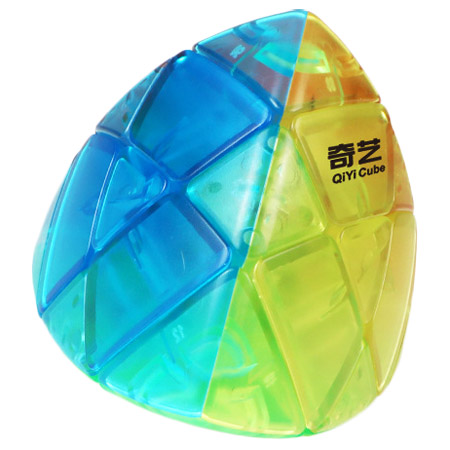 thumbnail image 2 of CuberSpeed Mastermorphix Puzzle - Stickerless 3x3 Magic Cube Pyramid Shape 2 of 13