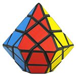 DianSheng Diamond Shaped Magic Cube Black