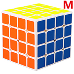 QiYi Mofangge WuQue Mini M 4x4x4 Magnetic Speed Cube 60mm White