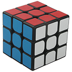 YongJun Chilong V2 3x3x3 Magic Cube Black