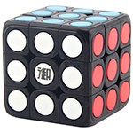 YuMo DOT 3x3x3 Magic Cube Black