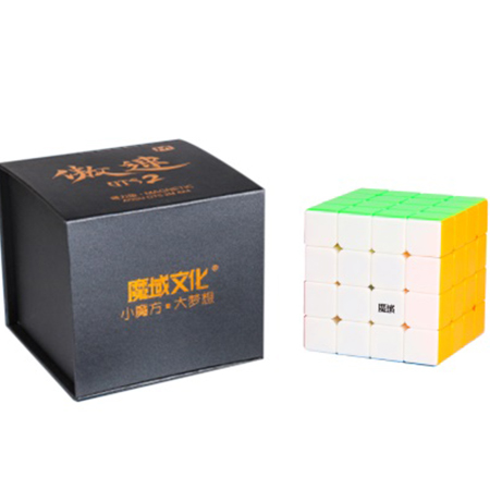SOKOYO New MoYu Aosu GTS2M & GTS2 4x4x4 Cube and V2 4x4 Magnetic Cube Puzzle Professional Speed Cube Aosu GTS 2, Black 