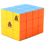 WitEden Centrosymmetric 3x3x4 Cuboid Cube Stickerless
