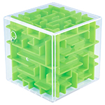 MoYu Mini 3D Maze Puzzle Cube Green