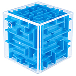 MoYu Mini 3D Maze Puzzle Cube Blue