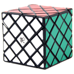 DaYan 4-Axis 7-Rank Stickerless Magic Cube Black