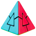 FanXin Pyraminx Duo Stickerless Cube