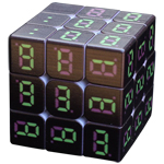 CB Digital Clock Style 3x3x3 Magic Cube