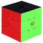 QiYi X-Man VOLT V2 SQ-1 Speed Cube Magnetic(/) Black-White Version Stickerless
