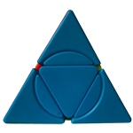 Funs limCube 2x2 Circle Pyramorphix Stickerless Cube