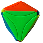 Funs limCube 2x2 Transform Pyraminx·Octahedron II BaMianTi II Stickerless Cube