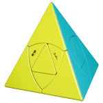 QiYi Duomo Cube Pyraminx Magic Cube Stickerless