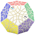 AJ Curvy Dino Megaminx Cube Puzzle Original Color