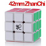 42mm DaYan V ZhanChi Magic Cube White