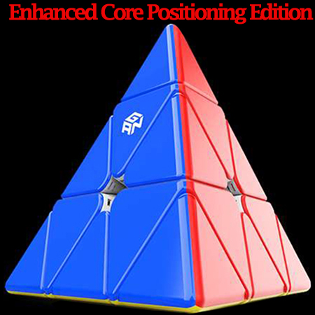 Ganspuzzle GAN Pyraminx Magnetic Cube Enhanced Core Positioning Edition ECPE 