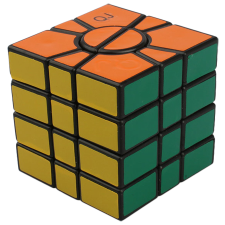 Speed Super Square One SQ-1 Plastic Magic Cube Twist Puzzle Multicolor zJ 