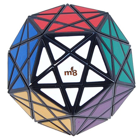 MF8 Mini Starminx Magic Cube Black_Starminx_Cubezz.com 