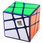 MoYu Crazy Windmill Speed Cube Collective Edition Transparent Blue
