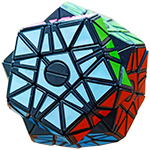 WitEden Greg & Felix 2x2 Megaminx Magic Cube Black