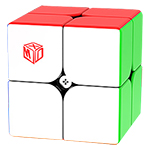 QiYi X-Man Design Flare 2x2x2 Magnetic Speed Cube Stickerless