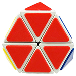QJ Six Diamond Magic Cube White