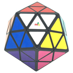 MF8 & OSKAR Icosahedron Version IV Magic Cube Puzzle Black
