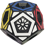 MF8 Skewby Multi-dodecahedron Cube Black