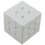 CB 3x3x3 Workblank Magic Cube 57mm White