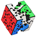 YuMo 3D Gear 3x3x3 Magic Cube Stickerless