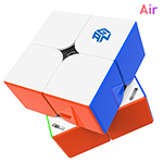 GAN251 M Air Magnetic 2x2x2 Speed Cube Stickerless