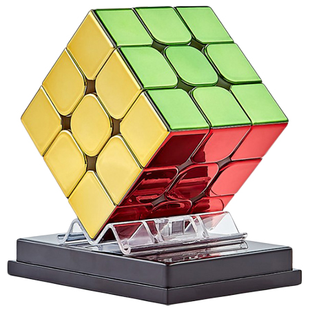 Cyclone Boys Magic Cube Stickerless Speed cube 3x3x3 Puzzle Twist Colorful Toys 