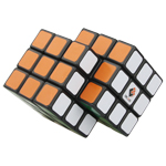 CubeTwist Double Conjoined 3x3 Version 3 Magic Cube Black