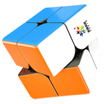 YuXin Little Magic M V2 Magnetic 2x2x2 Magic Cube Stickerles...